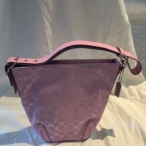 Coach Pink Shoulder Bag